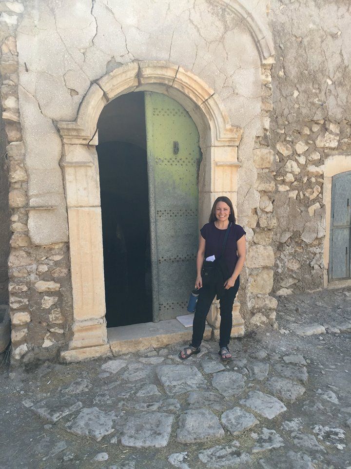 Doorway to Nahum's Tomb